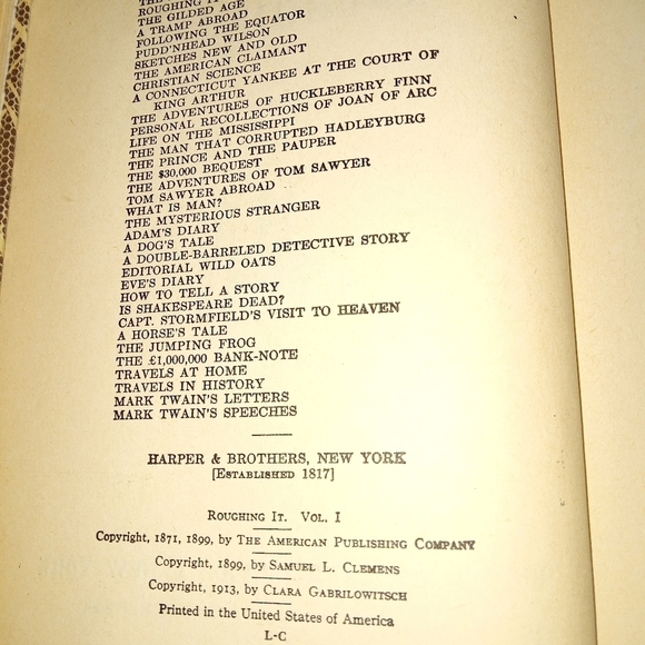 𝅺vintage/antique mark Twain books set of 4 books. - Picture 5 of 10